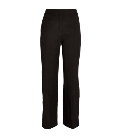 Shop Jil Sander Cropped Trousers In Black