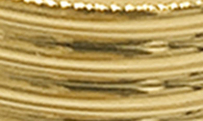 Adornia Water Resistant 6mm Stackable Ring Set In Yellow