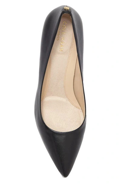 Shop Cole Haan Go-to Park Pump In Black Leather