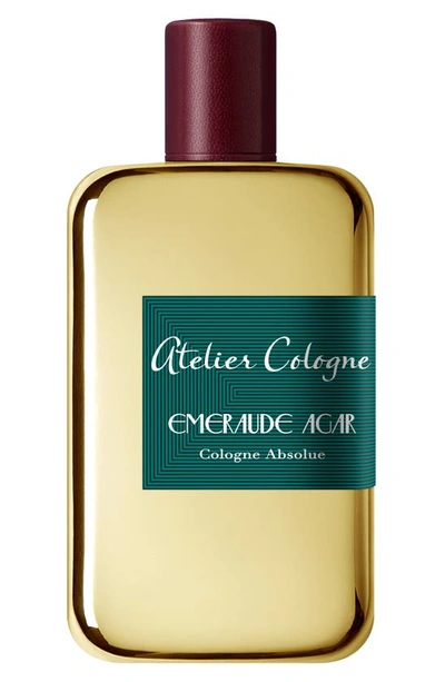 Shop Atelier Cologne Emeraude Agar Cologne Absolue, 3.3 oz