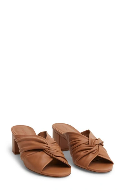 Shop Rebecca Allen The Twist Slide Sandal In Nude Iii