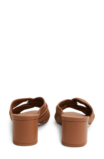 Shop Rebecca Allen The Twist Slide Sandal In Nude Iii