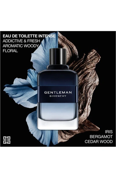 Shop Givenchy Gentleman Eau De Toilette Intense, 3.3 oz In Blue