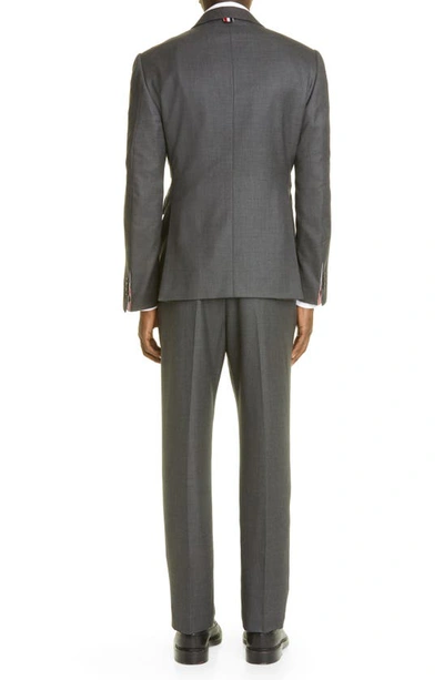 Thom Browne Classic Fit Wool Suit In Dark Grey