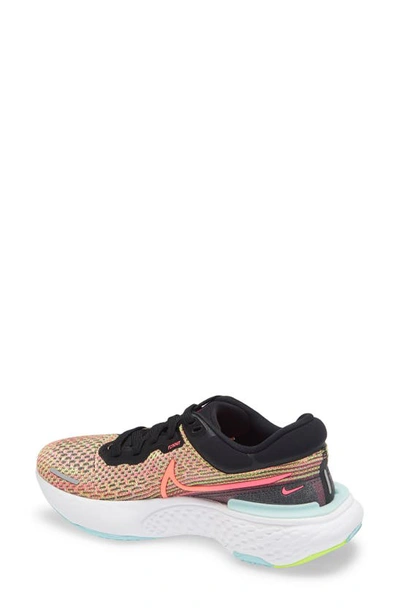Shop Nike Zoomx Invincible Run Flyknit Running Shoe In Volt/ Mango/ Black/ Dew