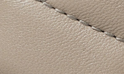 Shop Tory Burch Kira Chevron Leather Card Case In Gray Heron