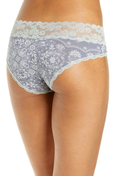 Shop Honeydew Intimates Ahna Hipster Panties In Calcitebandana