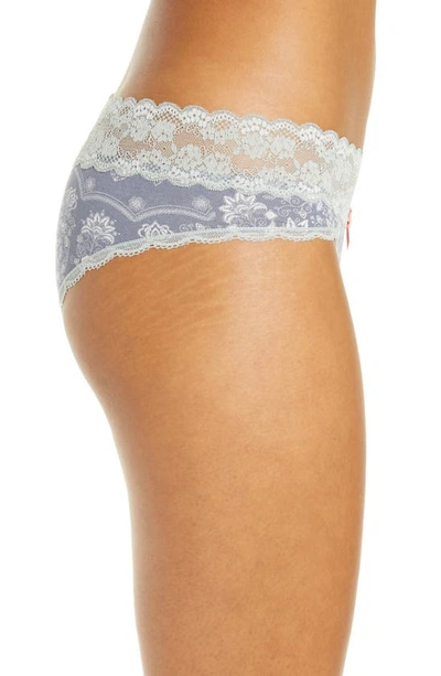 Shop Honeydew Intimates Ahna Hipster Panties In Calcitebandana