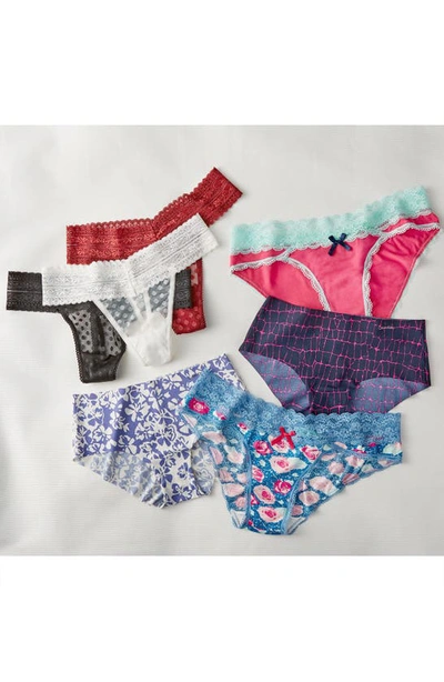 Shop Honeydew Intimates Ahna Hipster Panties In Calcitebandana