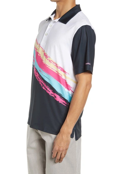 Shop Chubbies Performance Stretch Polo In The Tennis Champ