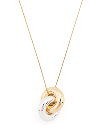 Shop Uncommon Matters Cumulus Pendant Necklace In Gold