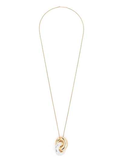 Shop Uncommon Matters Cumulus Pendant Necklace In Gold