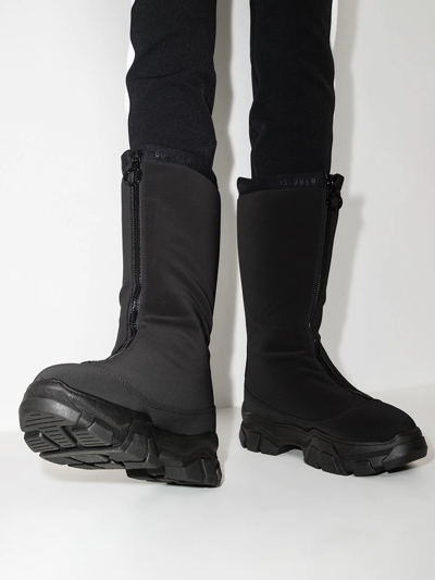 Shop Goldbergh Sturdy Snow Boots In Black