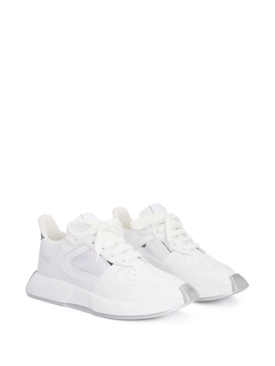 Giuseppe Zanotti Ferox Lace-up Sneakers In White