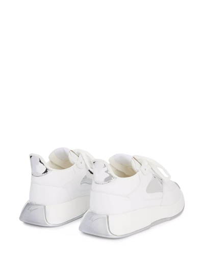 Giuseppe Zanotti Ferox Lace-up Sneakers In White