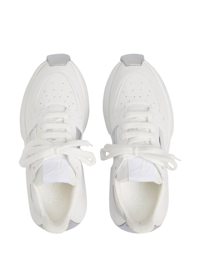 Giuseppe Zanotti Ferox Lace-up Sneakers In White