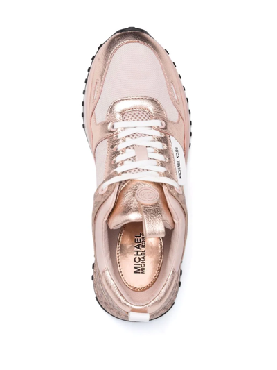 Michael Michael Kors Allie Low-top Sneakers In Pink
