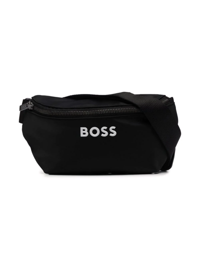 Shop Bosswear Logo-print Belt Bag In Black