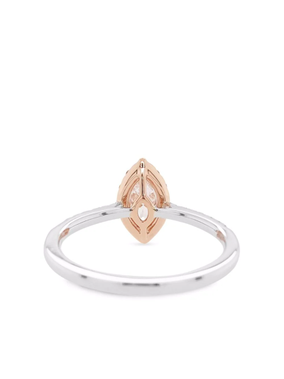 Hyt Jewelry 18kt Gold Argyle Pink Diamond Engagment Ring In Pink