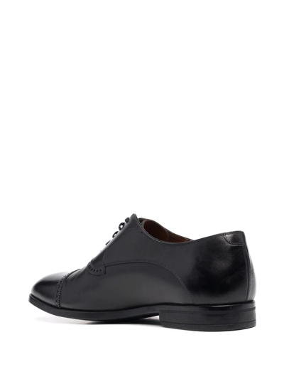 Shop Bally Brogue-detailed Lace-up Shoes In Black