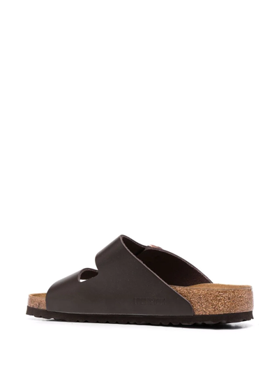 Birkenstock Arizona Pelle Smooth Sandal In Brown