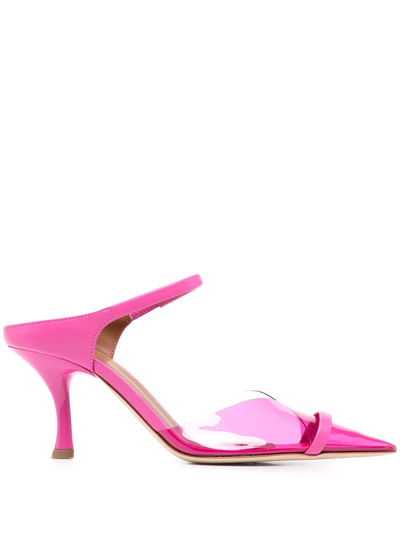 Shop Malone Souliers Iona 70mm Pumps In Pink