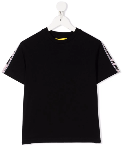 Shop Off-white Logo Crew-neck T-shirt In Black