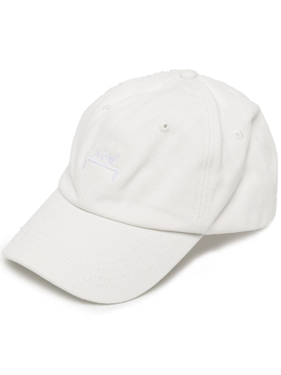 Shop A-cold-wall* Embroidered Logo Cap In White