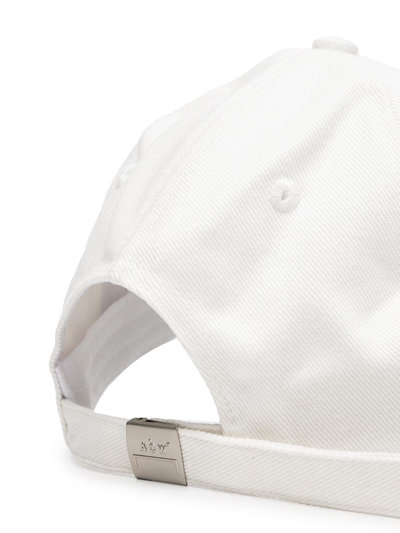 Shop A-cold-wall* Embroidered Logo Cap In White