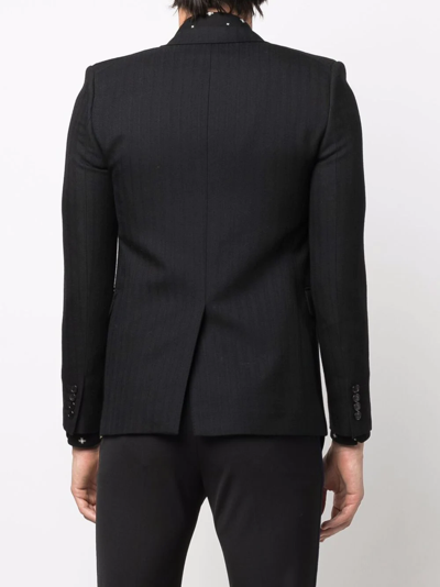 Shop Saint Laurent Single-breasted Blazer In Black