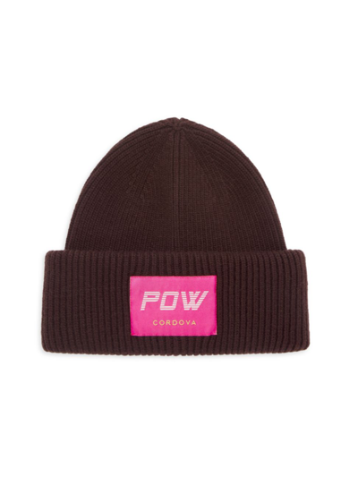 Shop Cordova Women's The Pow Wool Beanie In Spicy Cocoa