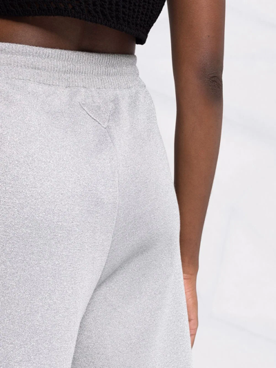 Prada Straight-leg Track Pants In Grey