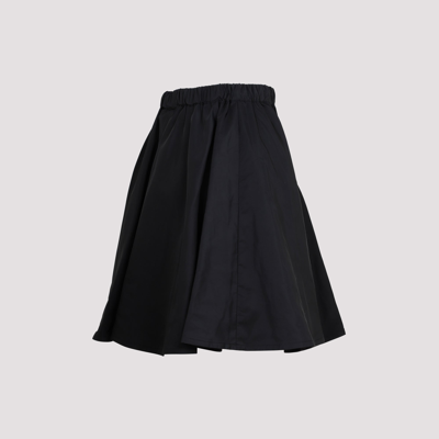 Shop Moncler Mini Skirt In Black