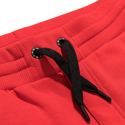 Givenchy Split Logo Drawstring Track Pants In Red