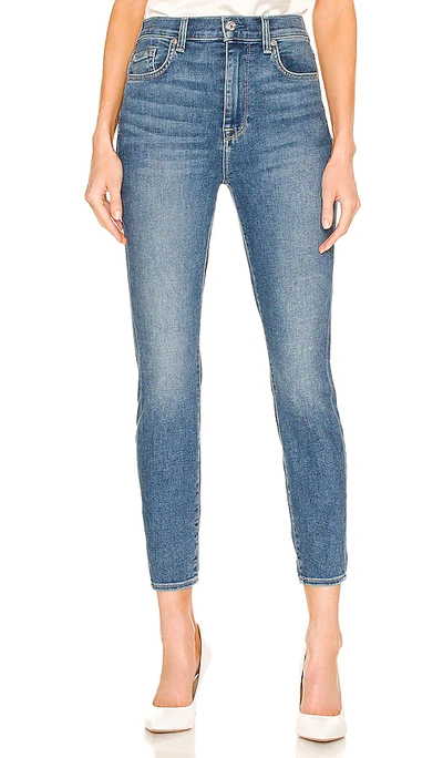 Shop 7 For All Mankind High Waist Ankle Skinny In Lyle