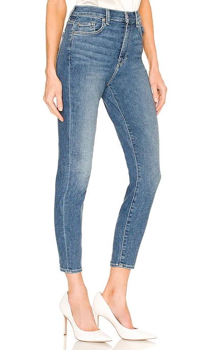 Shop 7 For All Mankind High Waist Ankle Skinny In Lyle