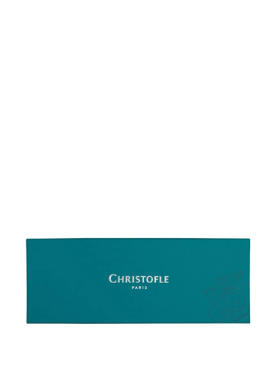 Shop Christofle Malmaison 5 Piece Flatware Set In Silver