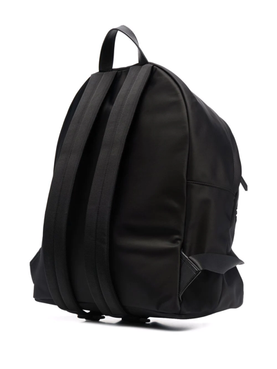 Dsquared2 Be Icon Black Backpack In Schwarz