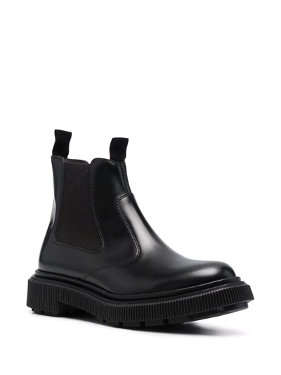 Shop Adieu Type 156 Chelsea Boots In Schwarz