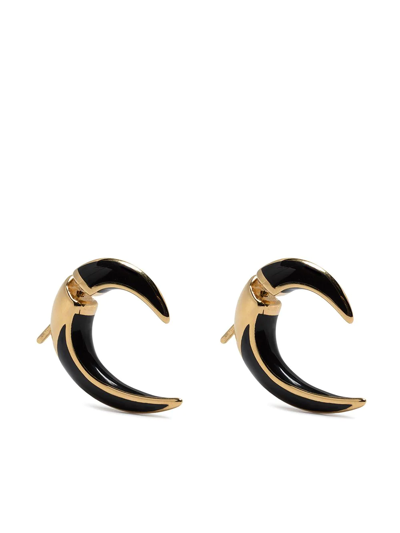 Shop Shaun Leane Sabre Deco Talon Earrings In Gold