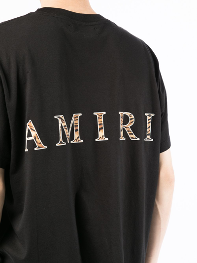 Shop Amiri Chinese New Year Logo T-shirt In Schwarz