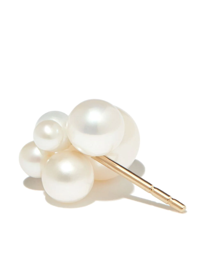 Sophie Bille Brahe 14kt Yellow Gold Bisou Stud Earring