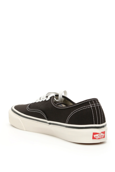 Shop Vans Authentic 44 Dx Sneakers In Black,white