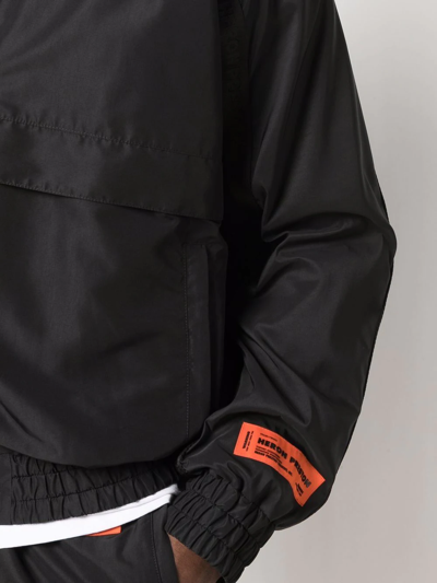 Shop Heron Preston Logo-patch Bomber Jacket In Black