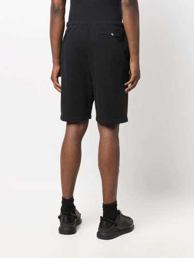 Shop Heron Preston Recycled Cotton Track Shorts In Black