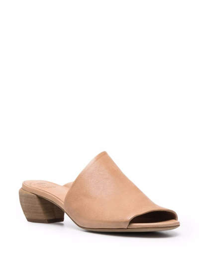 Shop Officine Creative Open-toe Leather Sandals In Neutrals