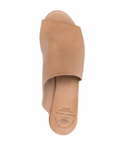 Shop Officine Creative Open-toe Leather Sandals In Neutrals