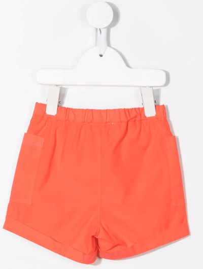 Bonpoint Nateo Shorts Poppy Red In Orange