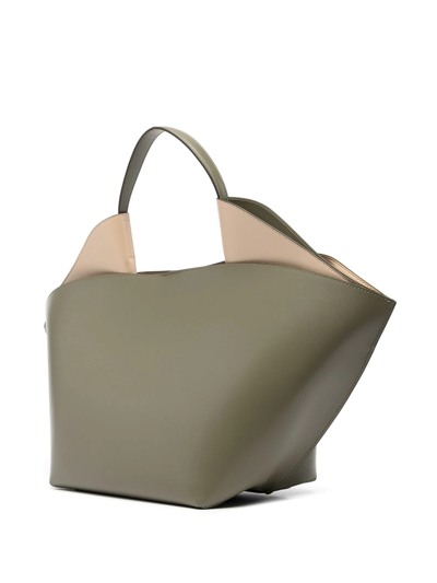 Ree Projects Medium Ann Tote Bag In Green