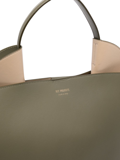 Ree Projects Medium Ann Tote Bag In Green